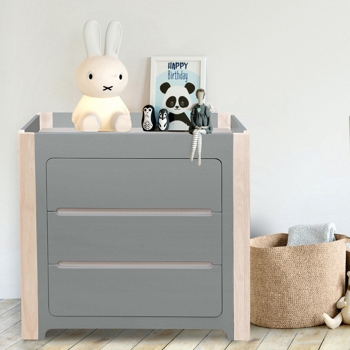 Noordi Noordi Fjordi 3in1 Travel System & Nursery Bundle, Dark Grey