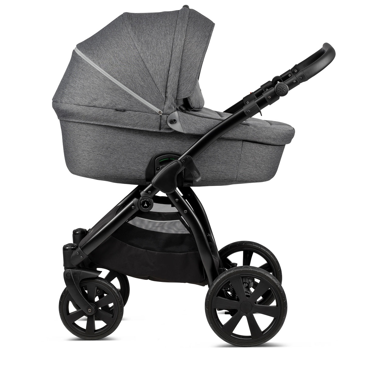 Noordi Noordi Fjordi 3in1 Travel System & Nursery Bundle, Dark Grey