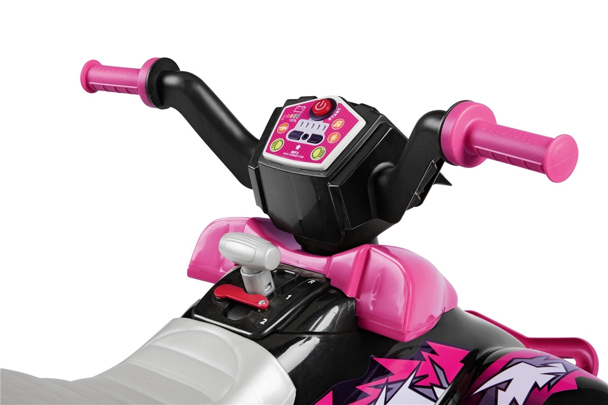 Peg Perego Corral T-Rex 330W Pink Electric Quad, From 3 years, 12V