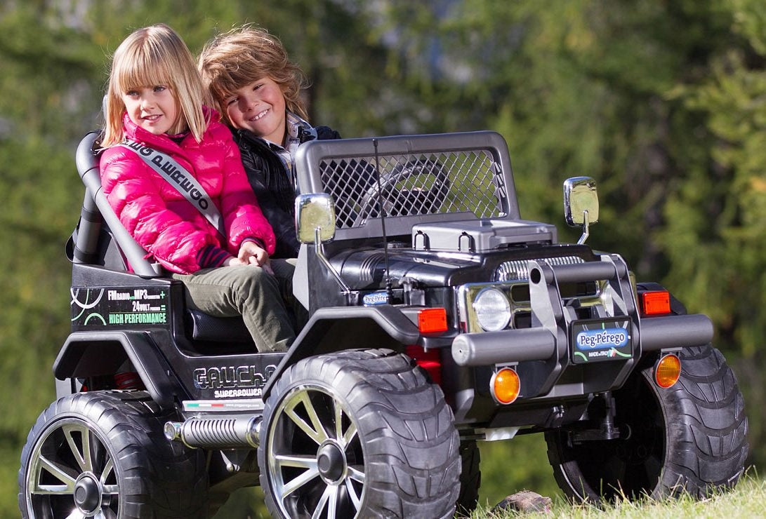 Peg Perego Gaucho Superpower 24 Volt 2 Seater Mega Jeep