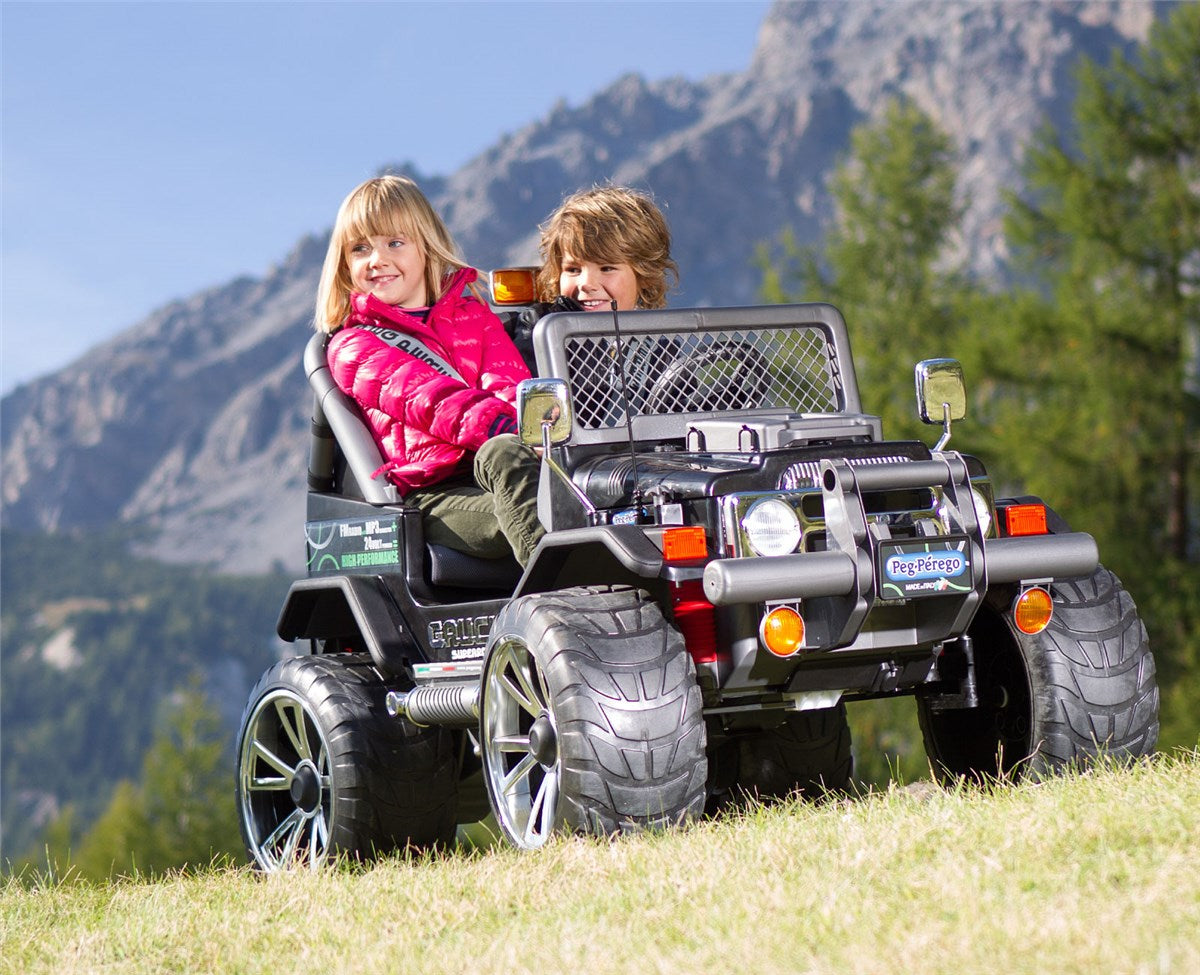 Peg Perego Gaucho Superpower 24 Volt 2 Seater Mega Jeep