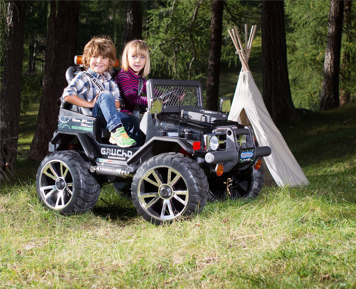 Peg Perego Gaucho Superpower 24 Volt 2 Seater Mega Jeep