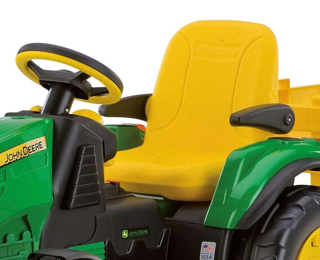 Peg Perego John Deere Ground Force with trailer 12 Volt