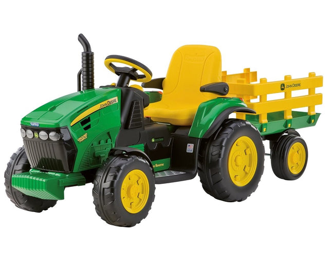 Peg Perego John Deere Ground Force with trailer 12 Volt