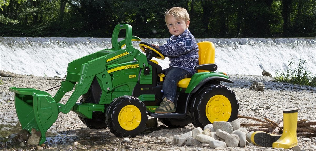 Peg Perego John Deere Ground Loader 12V, with Scoop