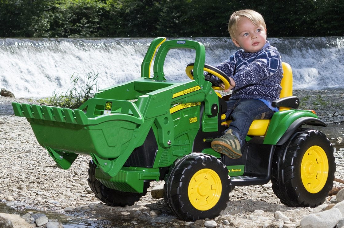 Peg Perego John Deere Ground Loader 12V, with Scoop