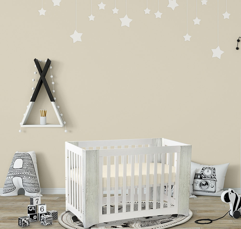 Cocoon Evoluer 4in1 Cot bed + Dresser + Mattresses, White / Grey