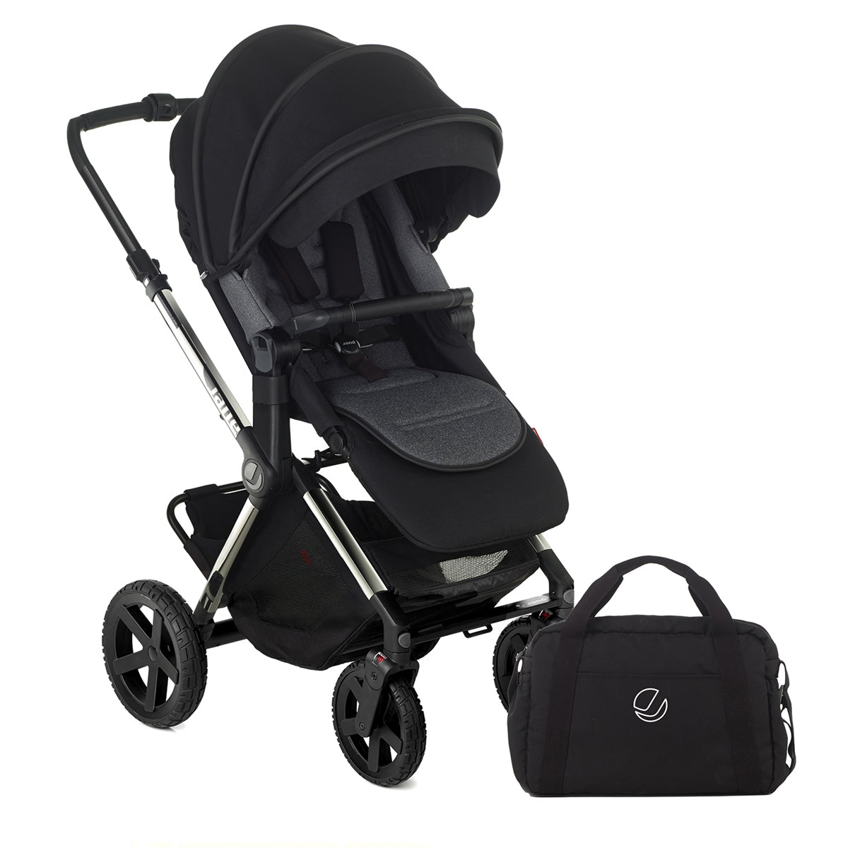 Jane Crosslight Pro - Silver Shadow Pushchair