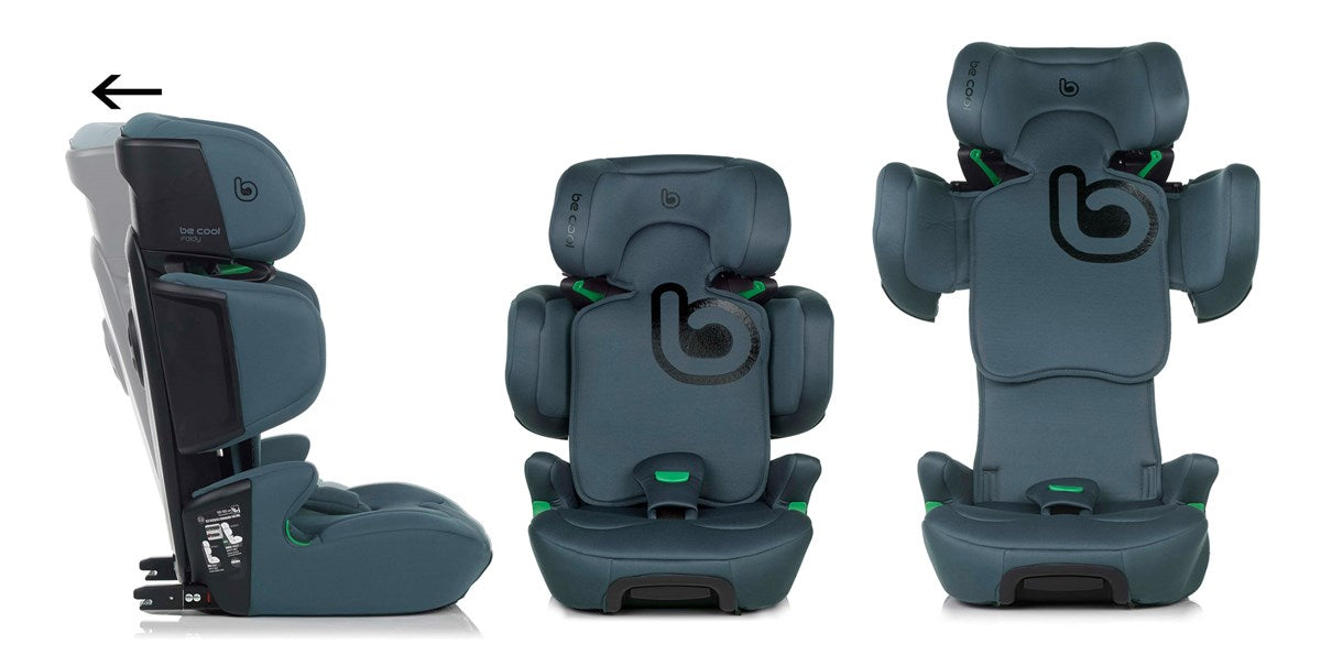 Be Cool Foldy i-Size Car Seat 100-150cm, 3.5-12 Years