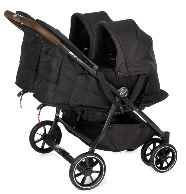 Jane Twinlink Pushchair + 2 Smart Carrycots