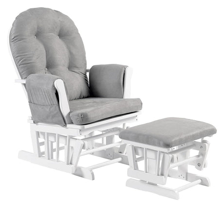 Johnston's Brompton Baby Nursing Glider & Footstool