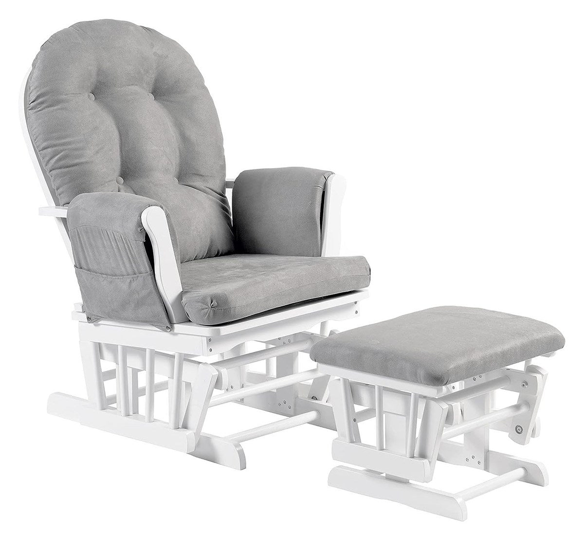 Johnston's Brompton Baby Nursing Glider & Footstool