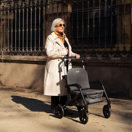 Playcare Care Lux Walking Aid with Cart & Seat