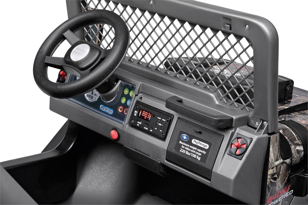 Peg Perego Gaucho Pro - Real Tree, 24 Volt 2 Seater Mega Jeep