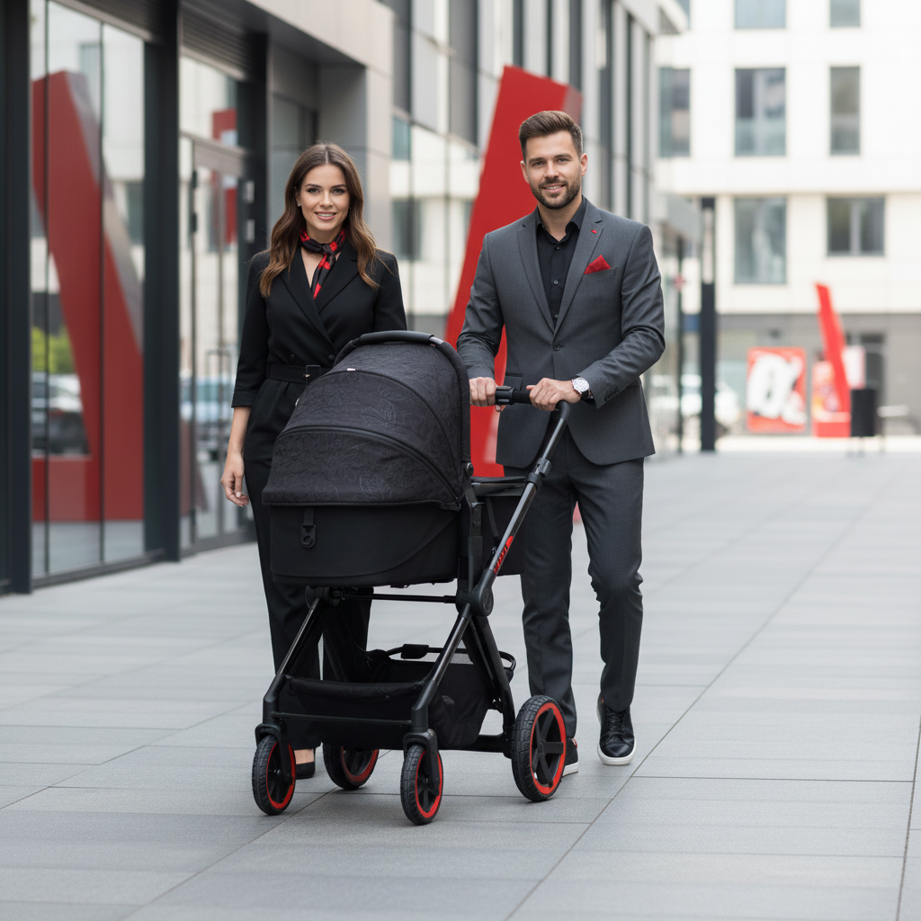 Jané Limited Edition Crosslight Pro Carbon 3in1 Travel System with Koos Car Seat