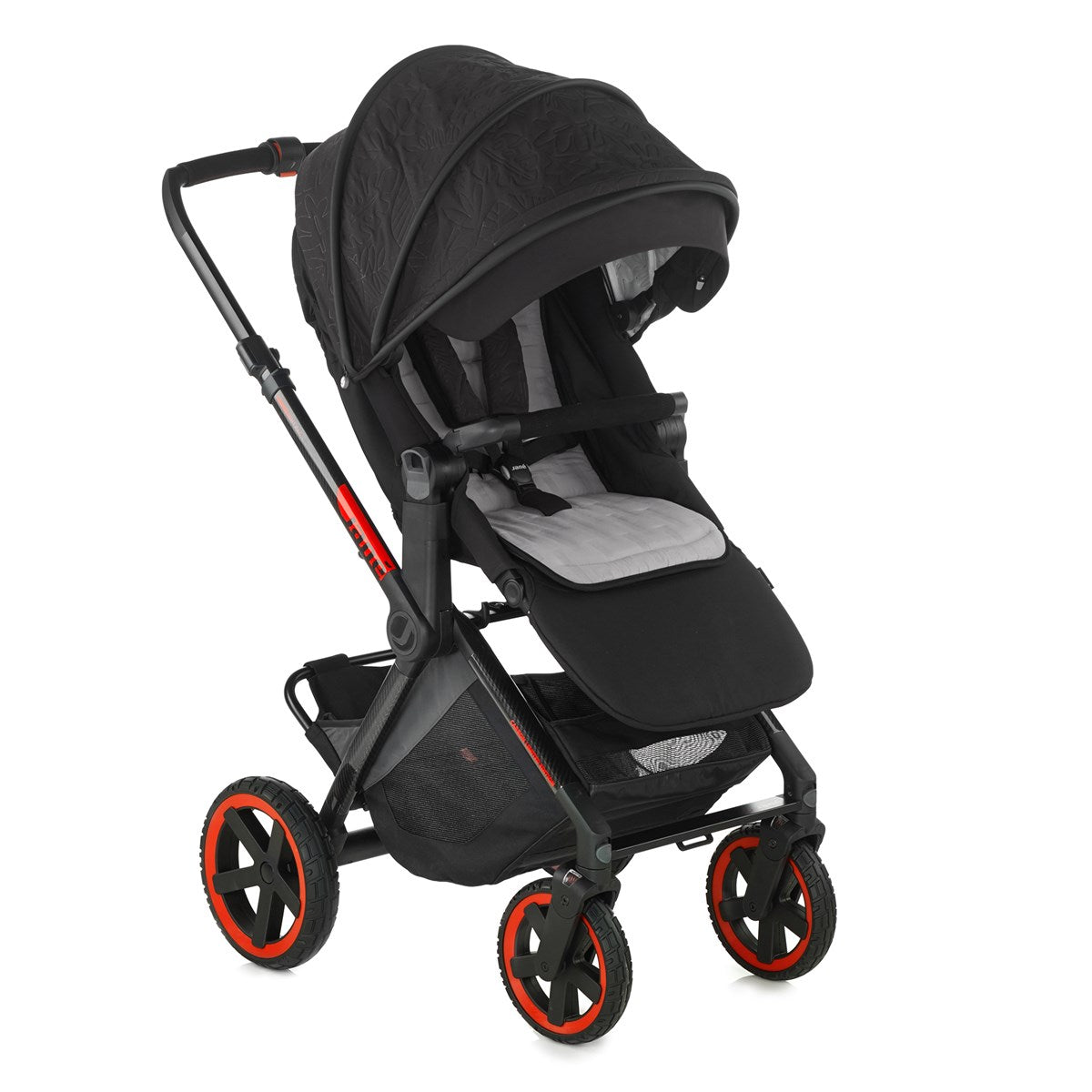 Jané Crosslight Pro Carbon 3in1 Travel System with Lie-Flat Kombibaby Car Seat