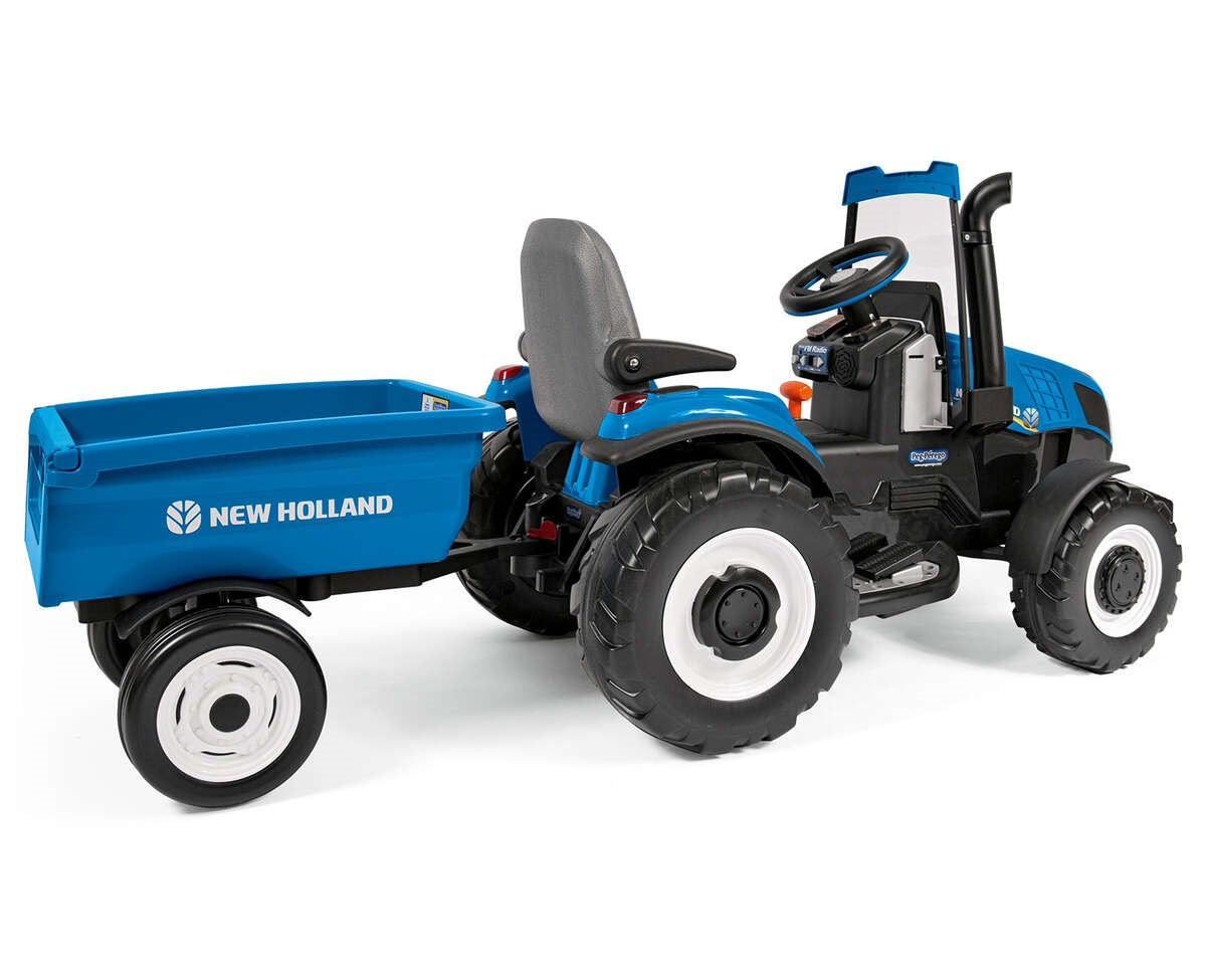 Peg Perego New Holland T8, 12V + Trailer