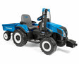 Peg Perego New Holland T8, 12V + Trailer
