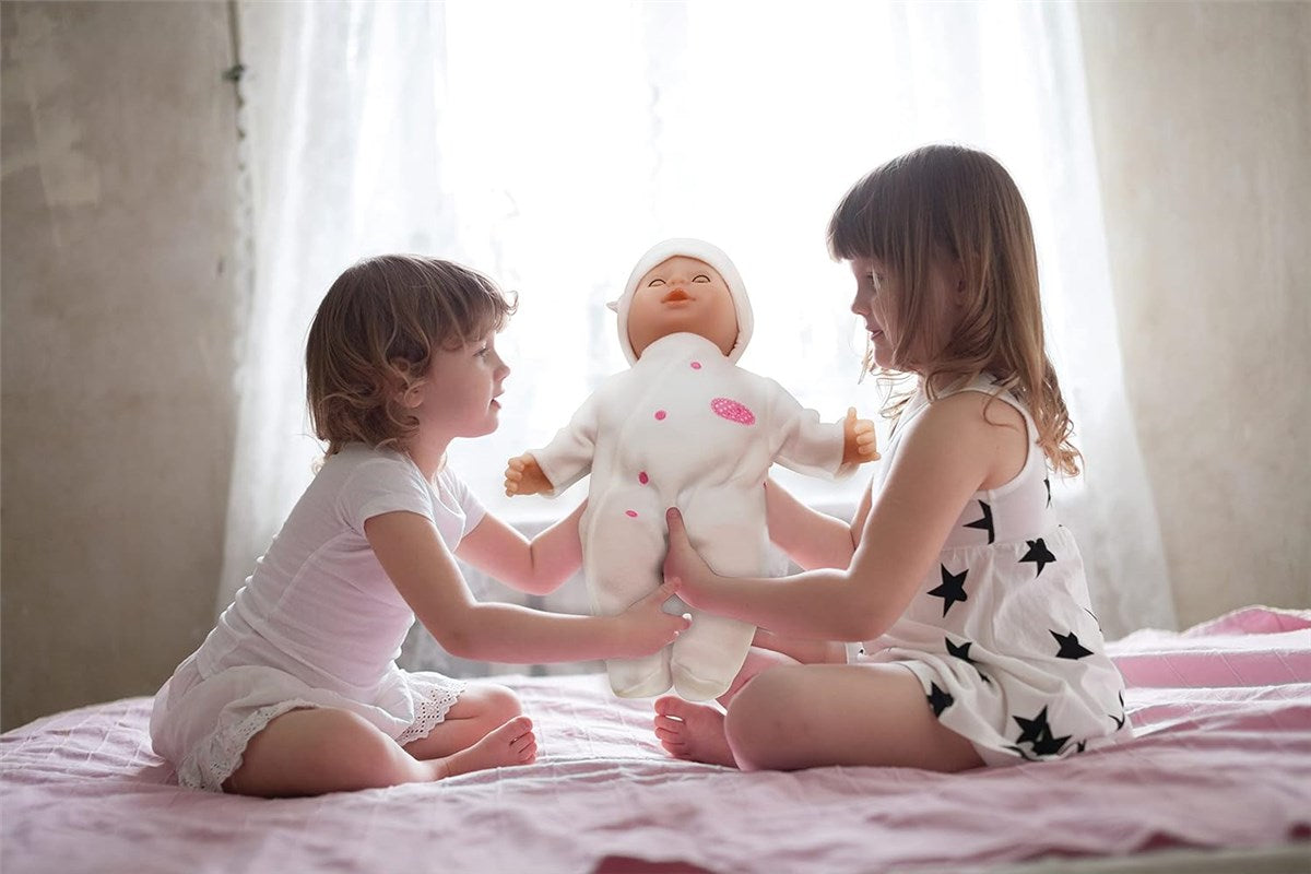 Johnston's Bella Rosa Dolls Pram with Baby Joy Doll for 3+ years