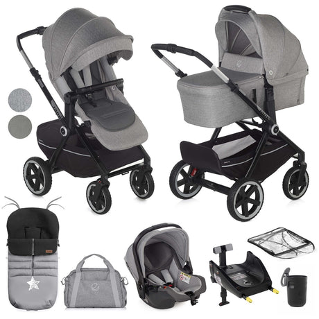 Jane Crosslight-3 + Sweet + Koos iSize, 10 Piece Travel System Bundle