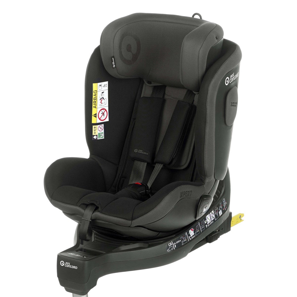 Jane iXpert 360° Swivel i-Size Car Seat 40-105cm, 0-4 Years