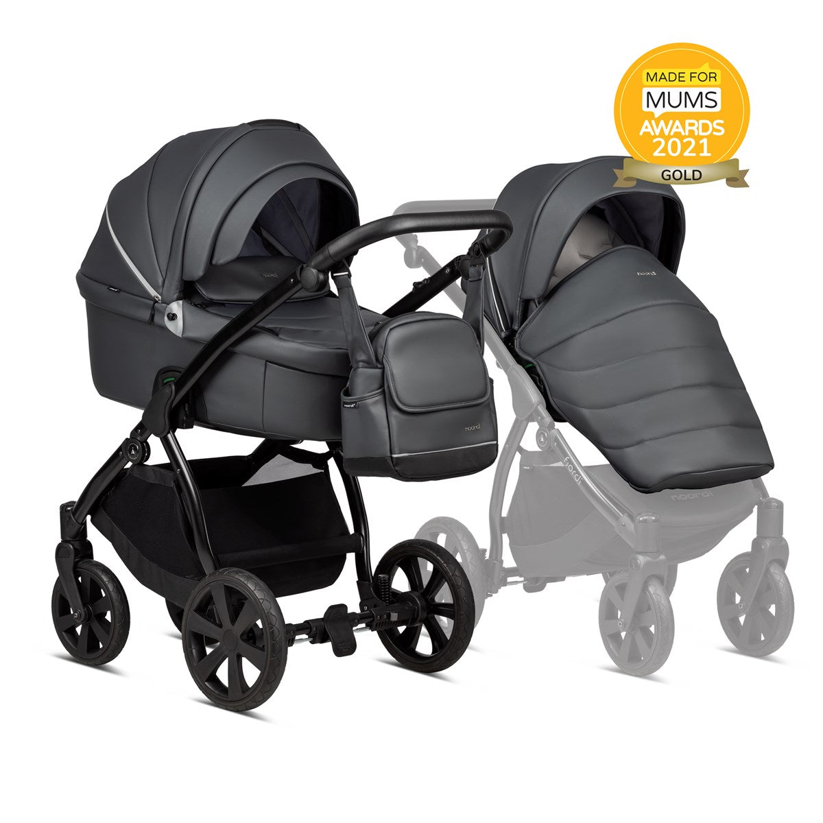 Noordi Fjordi Leather 3in1 Terra Travel System