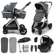 Babylo Panorama XTi 3in1 iSize Travel System + Isofix Base