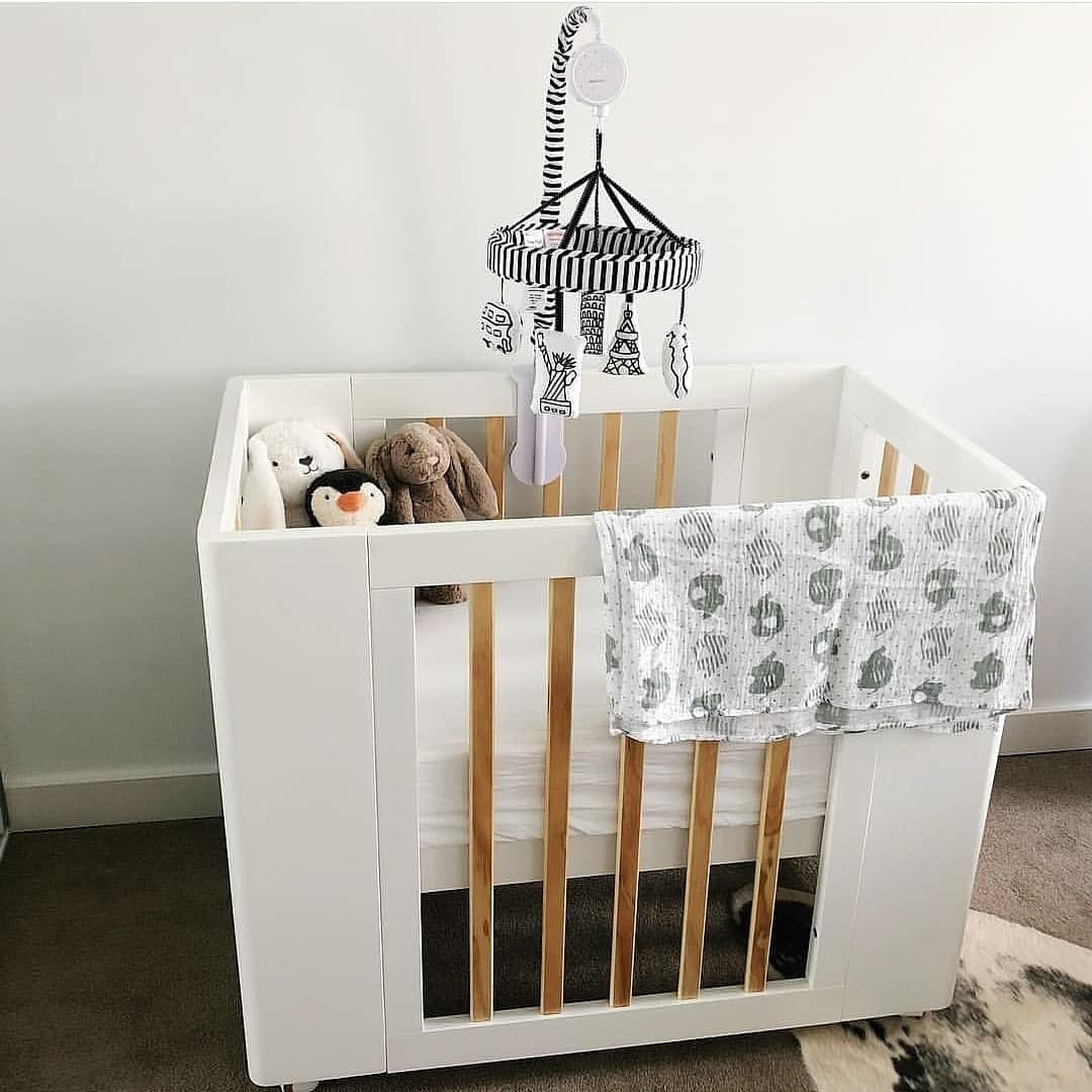Cocoon Evoke 4 in 1 Nursery Furniture System, Dove Grey / Natural Wash