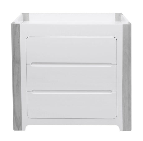 Cocoon Change Area Dresser, White / Grey