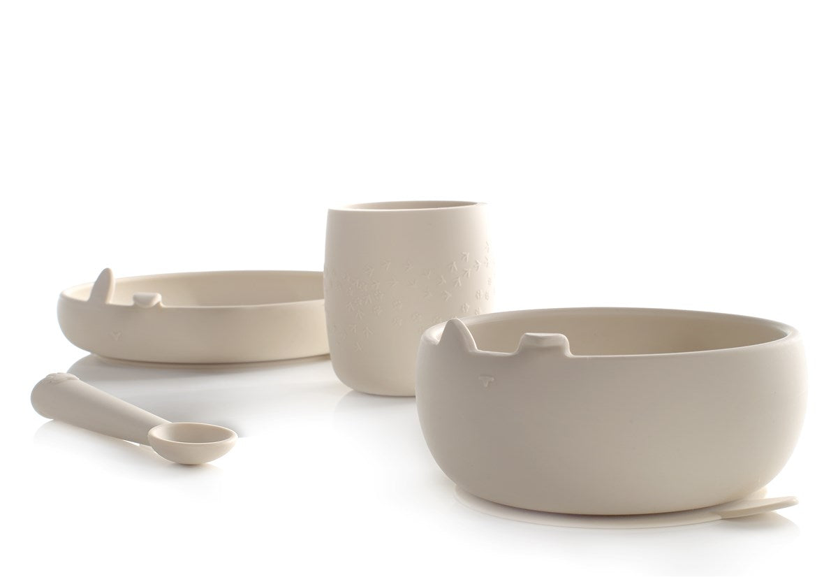 Jane Complete 4-Piece Silicone Dinner Set for Babies