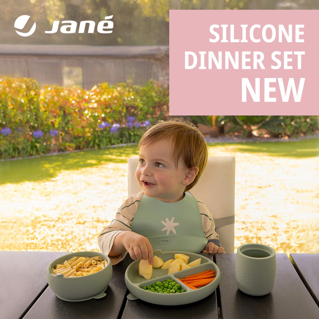 Jane BLW Silicone Plate with Compartments for Babies
