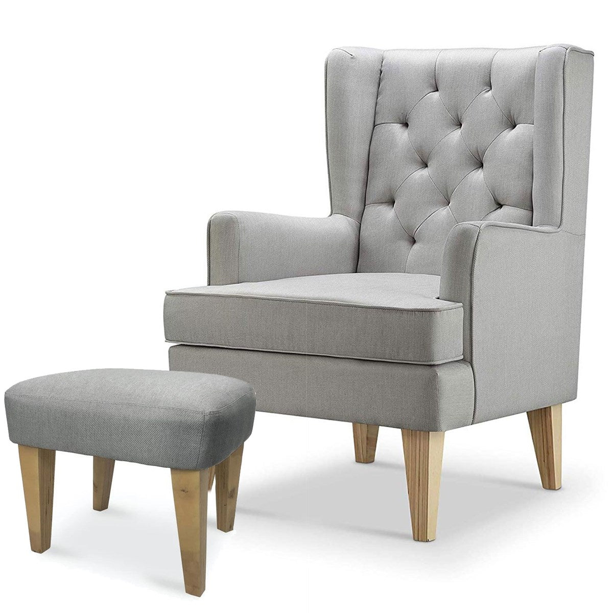 Johnston's Soothe Easy Nursing Chair & Rocker with Stool