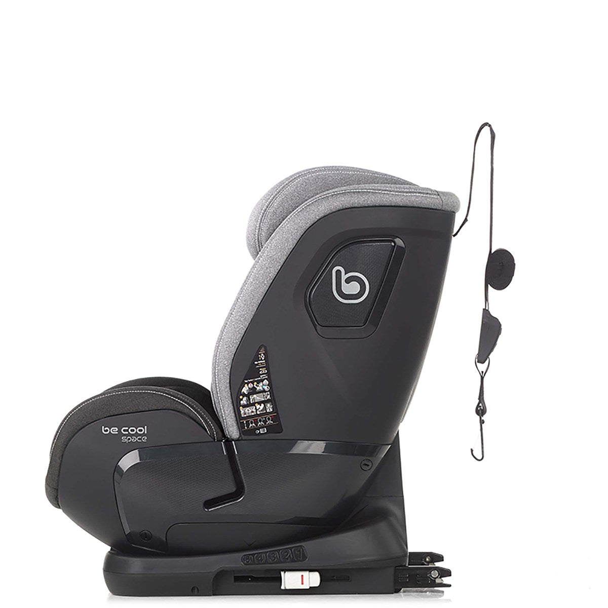 Be Cool Space i-Size Car Seat 76-150 cm, 15m-12 years