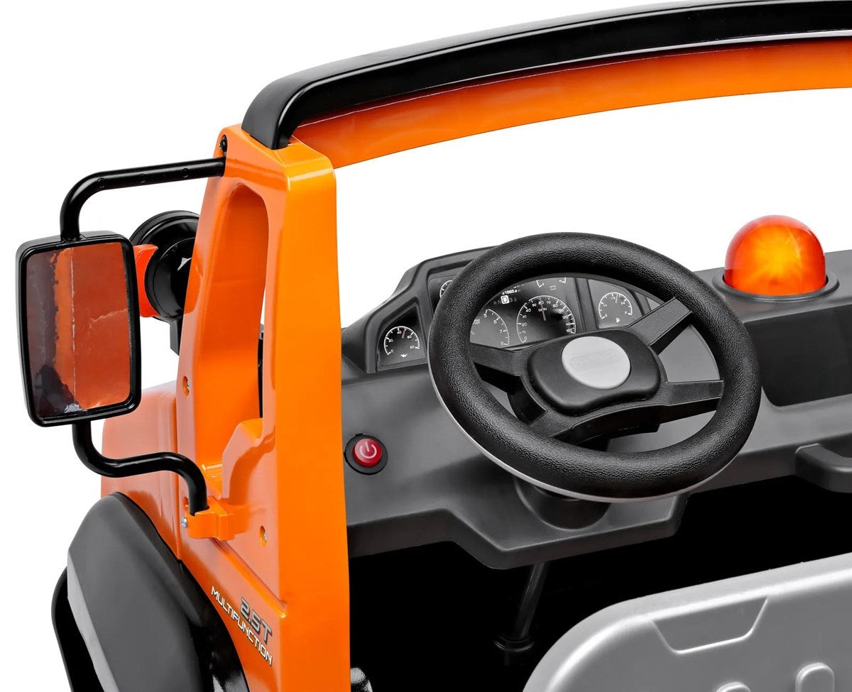 Peg Perego Taurus 12 Volt – Two-Seater Utility Truck for Kids, 3+ years