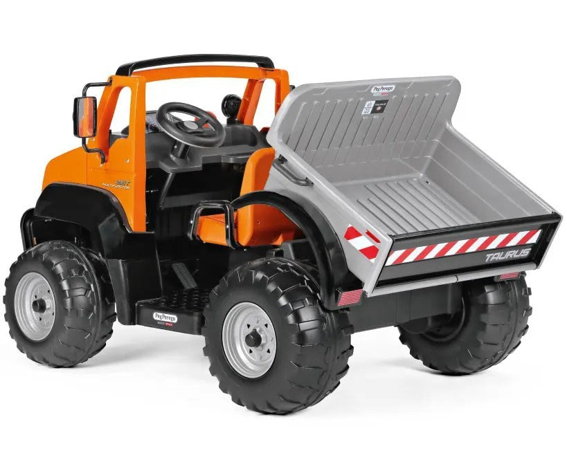 Peg Perego Taurus 12 Volt – Two-Seater Utility Truck for Kids, 3+ years
