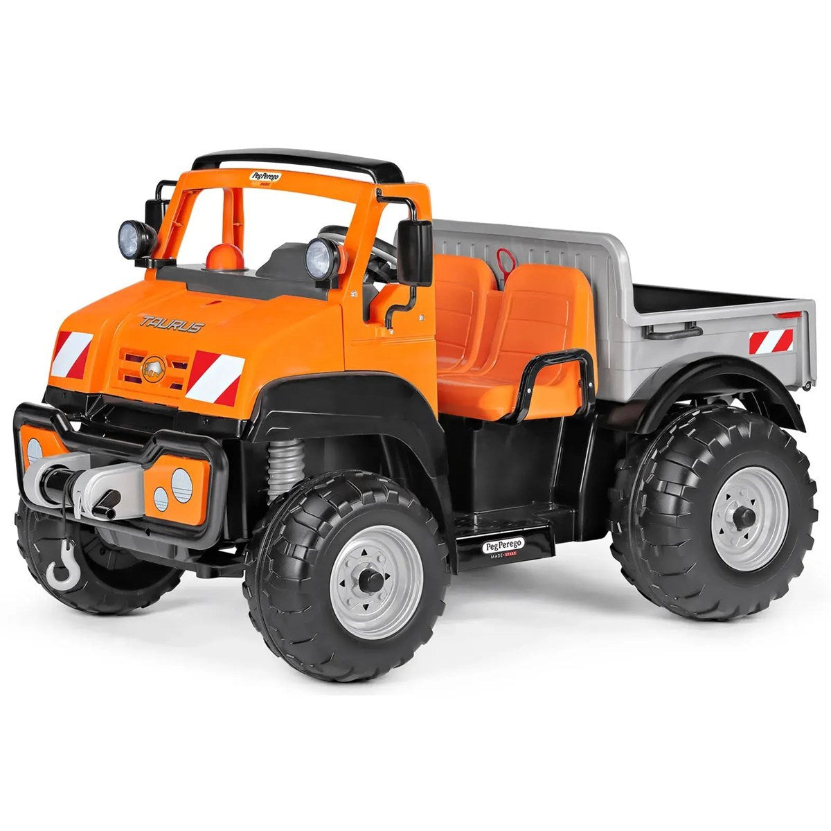 Peg Perego Taurus 12 Volt – Two-Seater Utility Truck for Kids, 3+ years