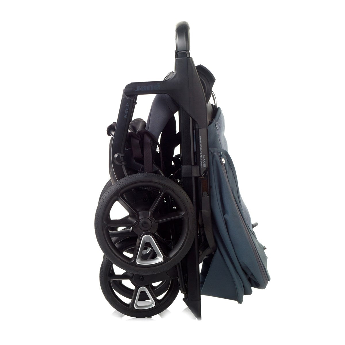 Jane Keep + Sleep Travel System Pram, Seal