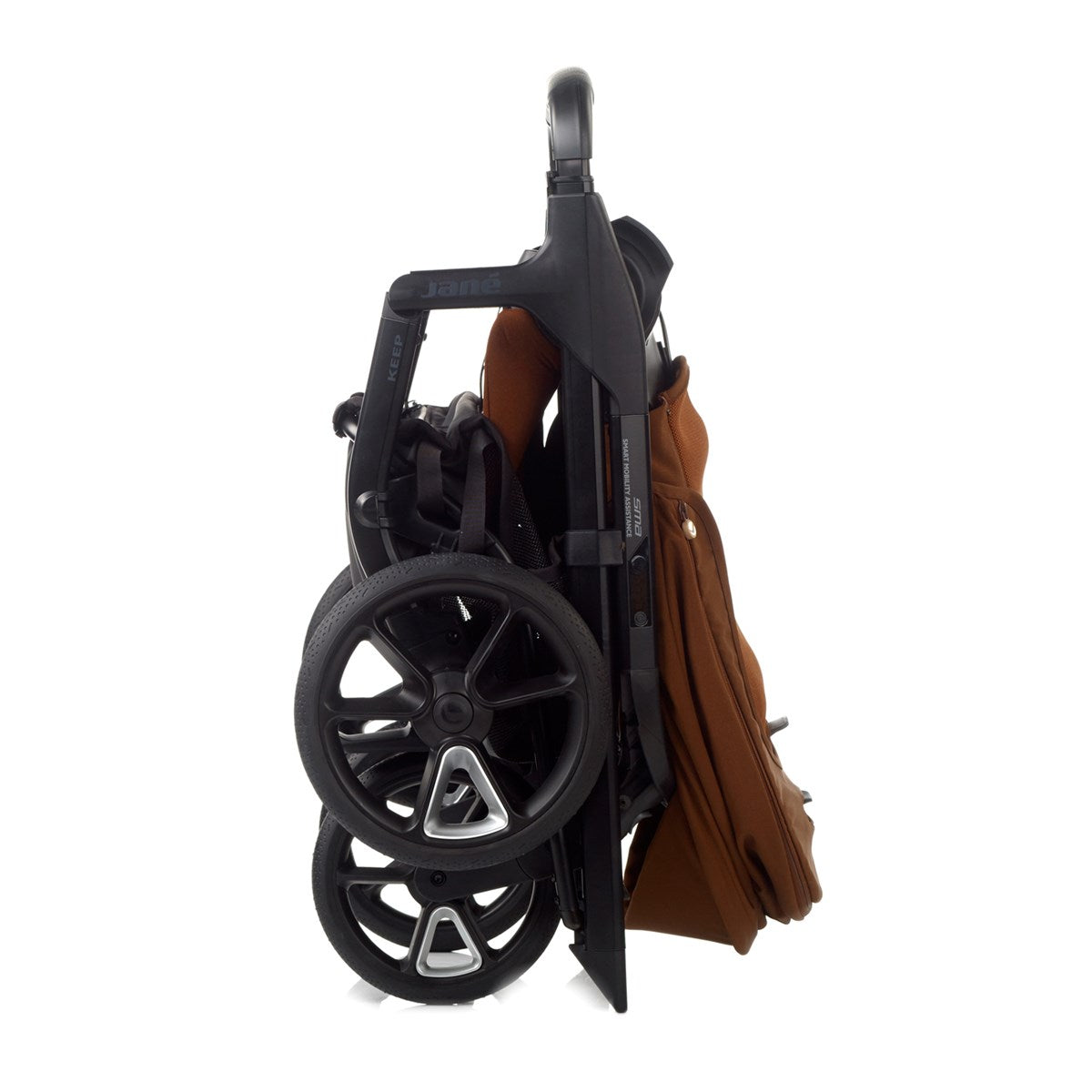 Jane Keep + Sleep Travel System Pram, Argile