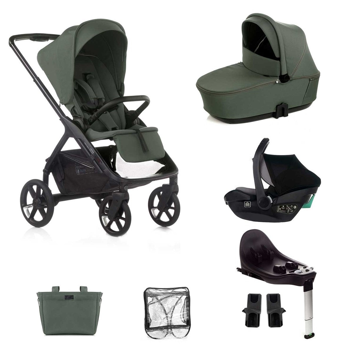 Jane Keep + Sleep + Travel Carrier Travel System, Botanic