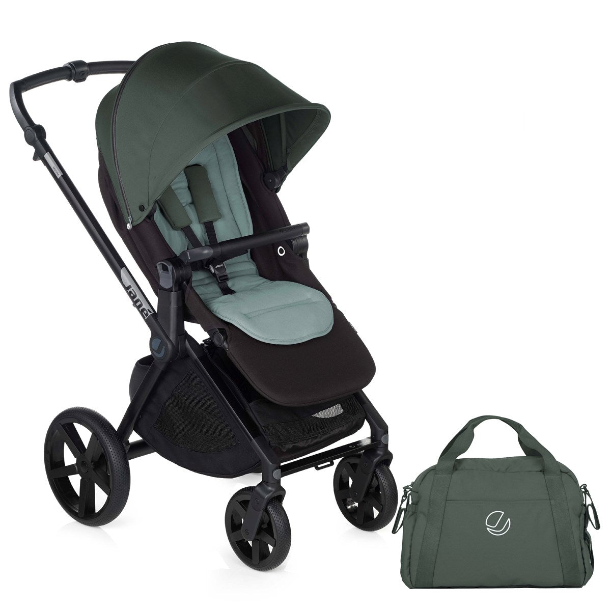 Jane Muum 4 + Sweet + Kombibaby Travel System, Botanic