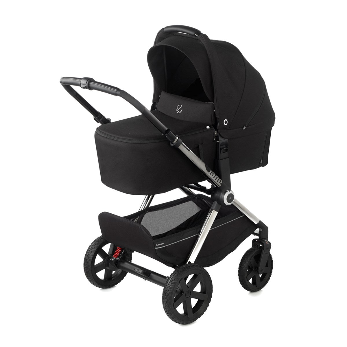 Jane Crosslight 3 + Sweet + Kombibaby Travel System, Silver Shadow