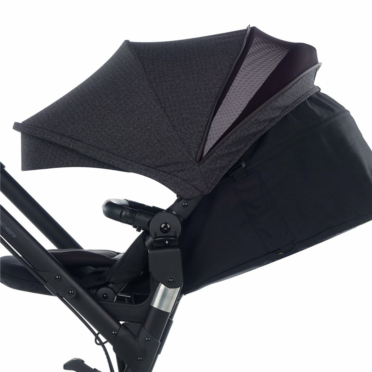 Jane Trider + Transporter + Travel Carrier Travel System, Cold Black