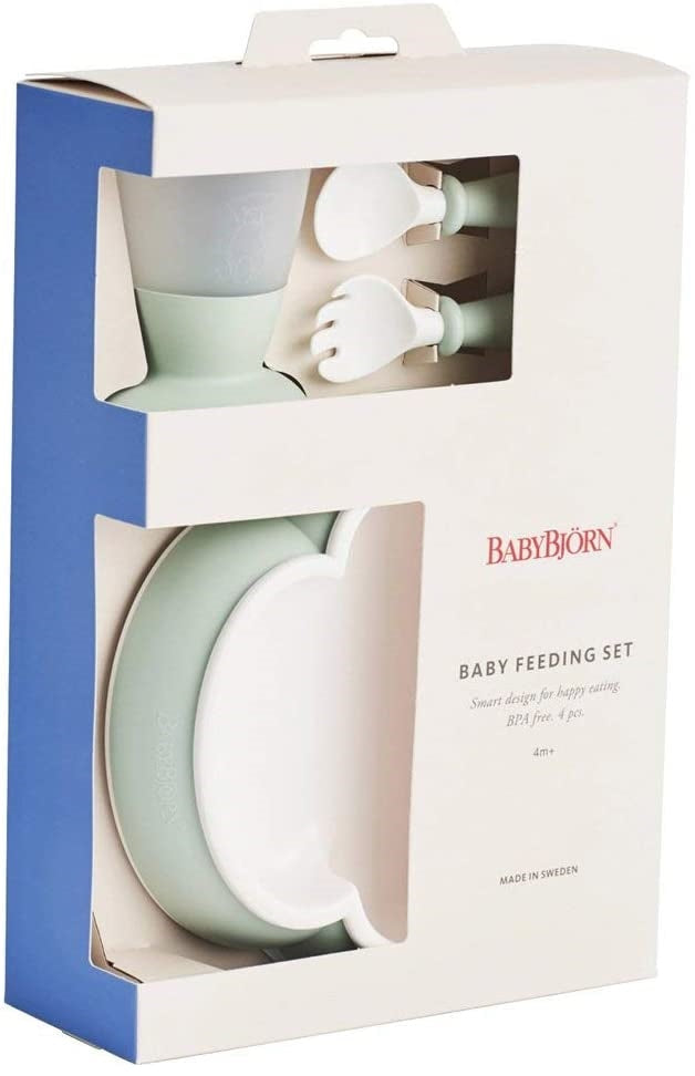 BabyBjorn Baby Feeding Set 4-Piece Weaning Set