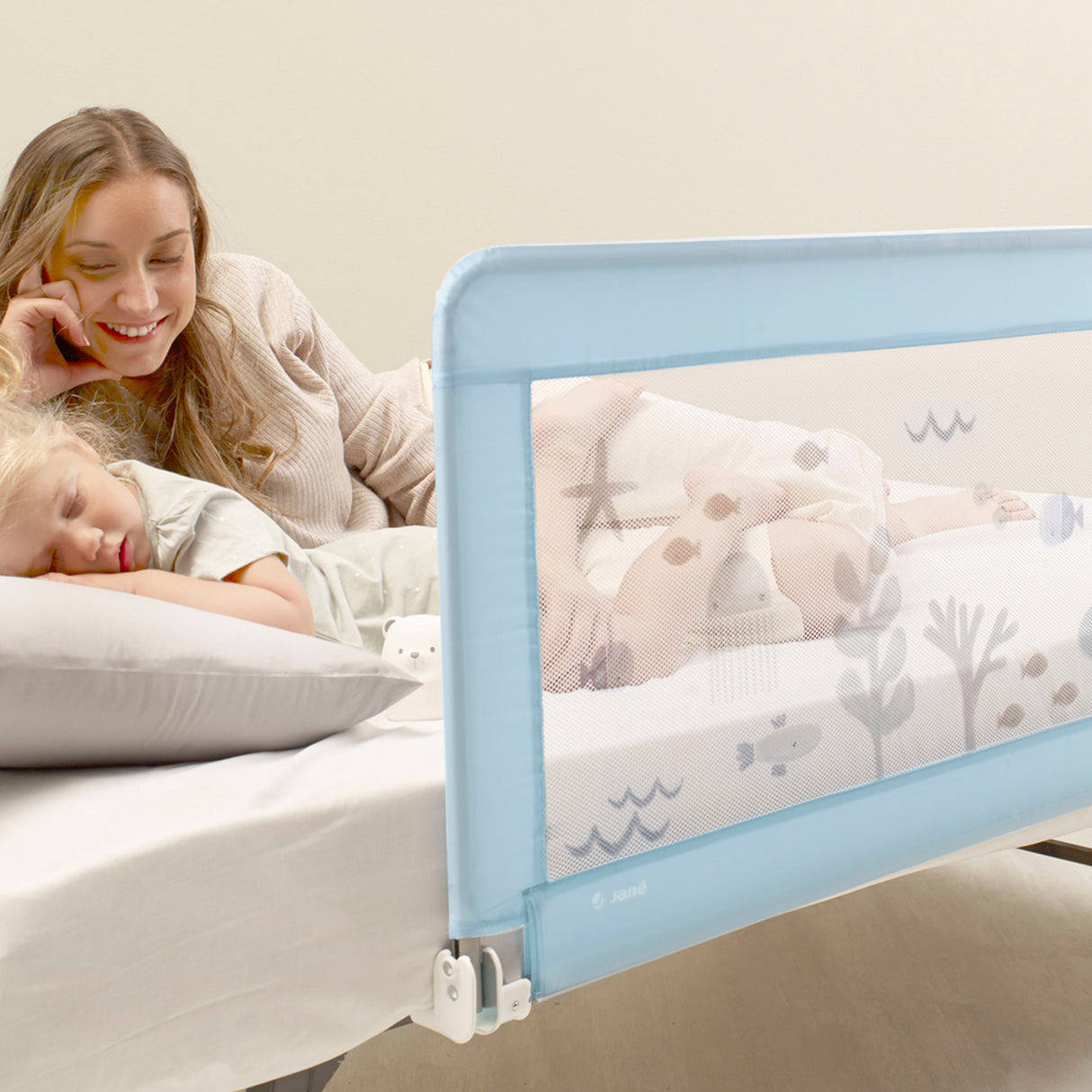 Jane Extended Height Foldable Bed Rail with Carry Bag – 130 x 55 cm