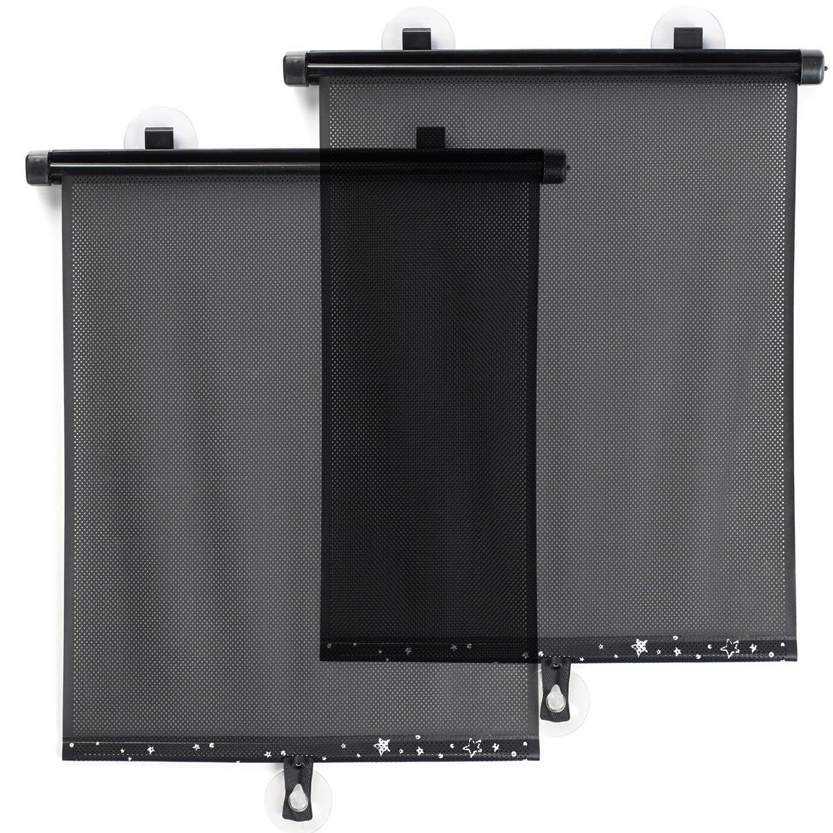 Jané 2 Pack Roller Blinds Car Sunshade Curtains 50x36cm