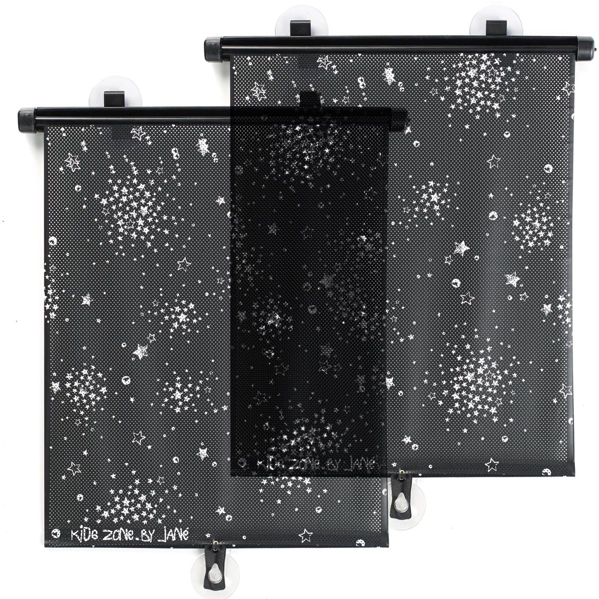 Jané 2 Pack Roller Blinds Car Sunshade Curtains 50x36cm