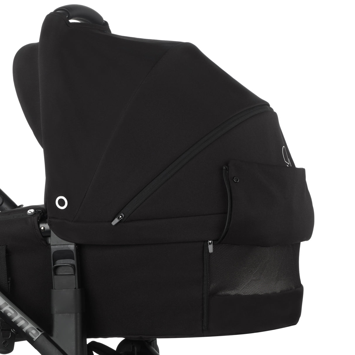 Jané Newel 10-Piece Complete Travel System Bundle - Cold Black