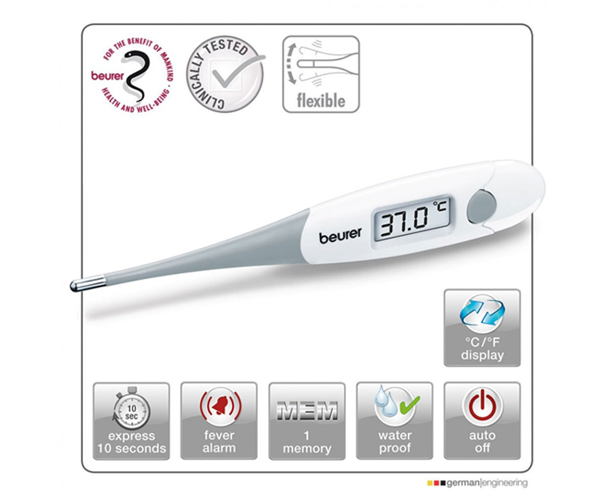 Beurer FT15/1 Digital Instant Thermometer with Flexible Tip