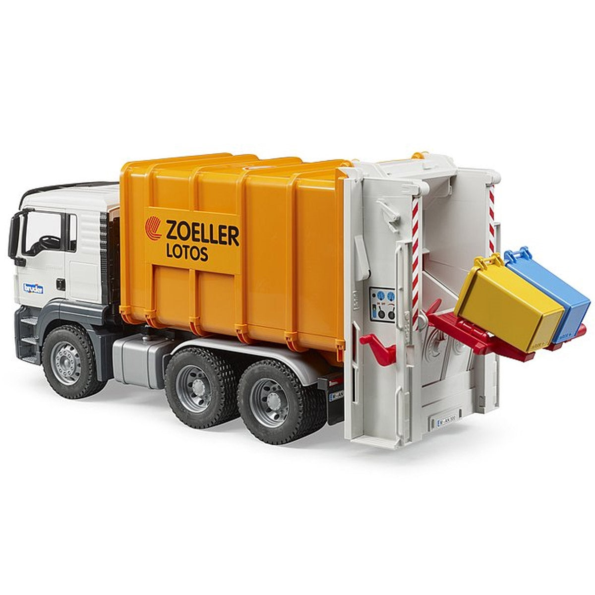 Bruder MAN TGS Rear Loading Garbage Truck, Scale 1:16