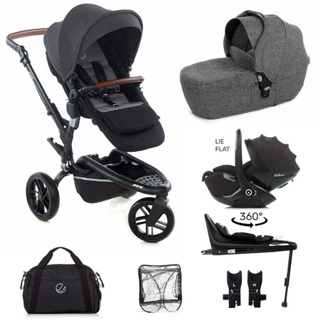 Jane Trider Lie-Flat 360 Baby Car Seat Bundle
